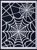 Spider Web Stencil by June Pfaff Daley