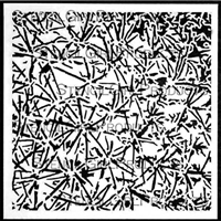 Prickly Stencil by Daniella Woolf