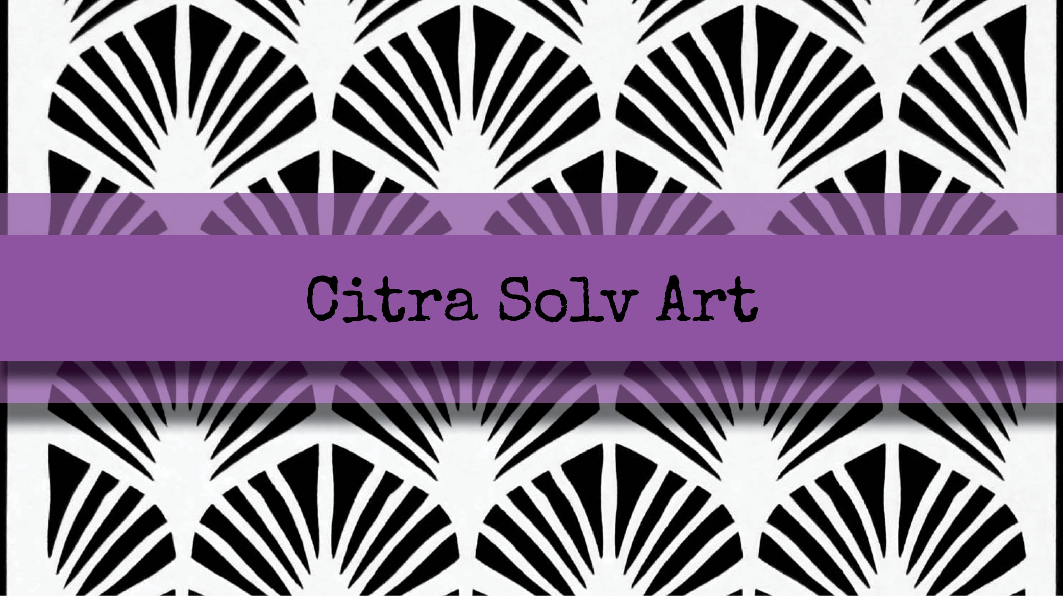 Citra Solv Art Online Class Supplies | Nancy Curry | StencilGirl Studio