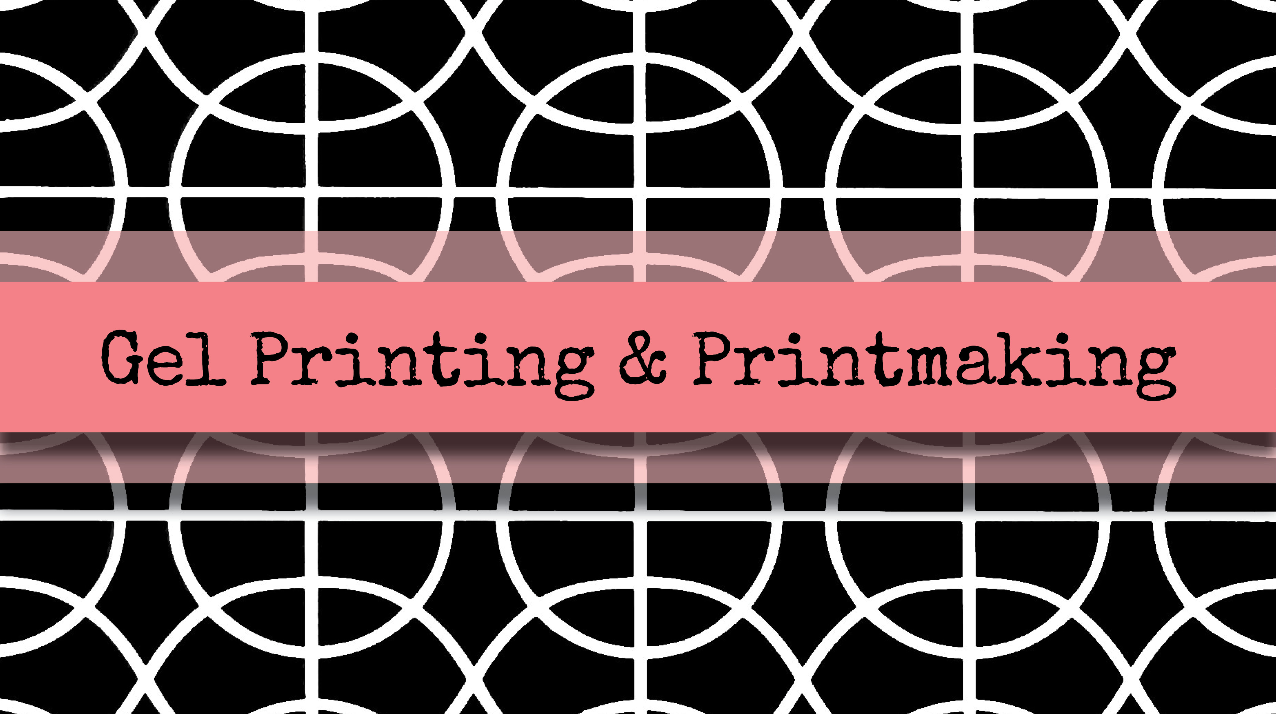 Class Supplies for Gel Printing & Printmaking Course - StencilGirl Studio