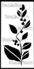 Leaves and Berries Stencil by Jennifer Evans