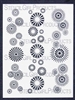 Border Circles Stencil