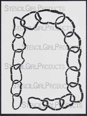 Chain Stencil Designed by Mary Beth Shaw