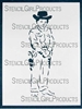 Cowboy Stencil
