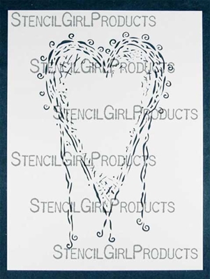 Heart Stencil by Pam Carriker
