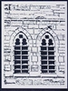 Church Window Stencil