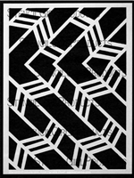 Geomaze Stencil by Daniella Woolf