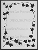 Ivy Frame 9 Stencil by Cecilia Swatton