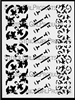 Swatton Borders #2 Stencil