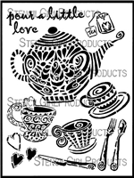 Teacups and Teapots by Jessica Sporn