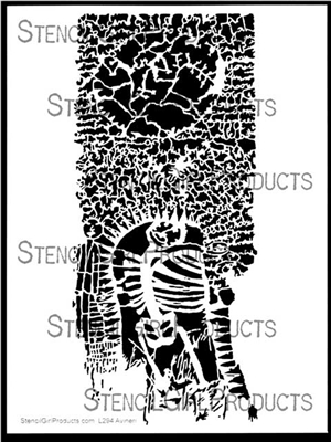 A Skeletal Plot Stencil by Orly Avineri