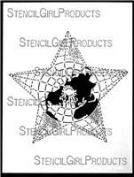 Star Map Stencil by Mary C. Nasser