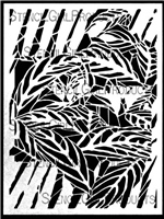 It's a Jungle Out There Stencil by Cecilia Swatton