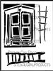 Block Door Climbing and Purpose Ladders Stencil by Angela Cartwright
