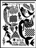 Mermaids Stencil and Masks