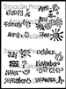 Bullet Planner 3 Stencil by Joanne Sharpe