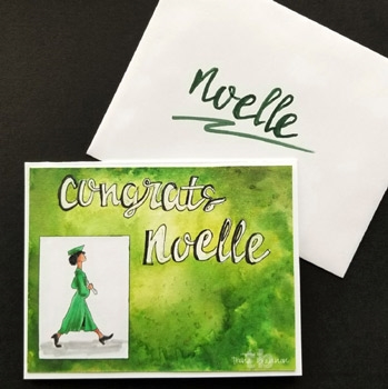 Brush Alphabet Stencil | Trena Brannon |StencilGirl Products