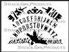 Artistic Muse Board Stencil by Sandee Setliff