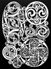 Celtic Spirals Mask