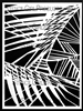 Palm Fronds Silhouette Large