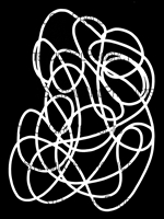 Twisted Gordian Knot Stencil by Carolyn Dube