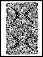 Crochet Doily Stencil by Birgit Koopsen