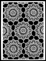 Round Doilies Stencil by Birgit Koopsen