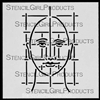 Journal Prompt Face Stencil
