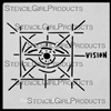 Journal Sense Vision Stencil