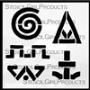 Earth Song Symbols 1 Stencil
