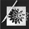 Playful Bloom Stencil by Rae Missigman
