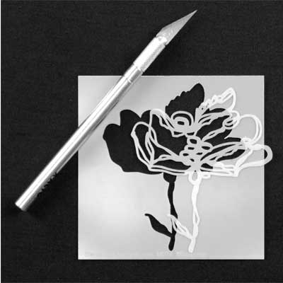 Grow Strong Stencil by Rae Missigman