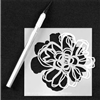 Let Yourself Bloom Stencil by Rae Missigman