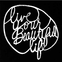 Live Your Beautiful Life Stencil by Maria McGuire
