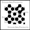 Retro Tile Mini Stencil by Andrew Borloz