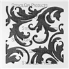 Damask Sm 6 Stencil