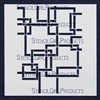 Squared Off 6 Stencil