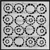 Broken Circles 6 Stencil