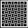 Jigsaw Puzzle Stencil