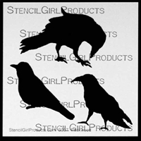 three crows stencil kimberly packwood