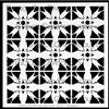 Quilted Flower Garden Stencil