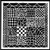 Doodle It Inchie Stencil