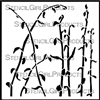Swaying Grasses Stencil