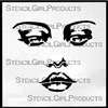 Mystique Stencil