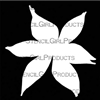 Deconstructed Single Lily Mask and Stencil