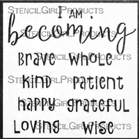 Becoming Stencil by Jessica Sporn