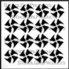 Tribal Pattern B Twirls Stencil by Andrew Borloz