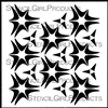 Trefoil Rieven Glyphs Stencil by Steven Skaggs
