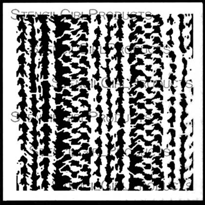 2X2 Rib Knit Stencil by Pam Carriker