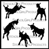 Goat Family: Kids Playing